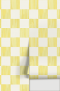 Checkers Wallpaper, lemon