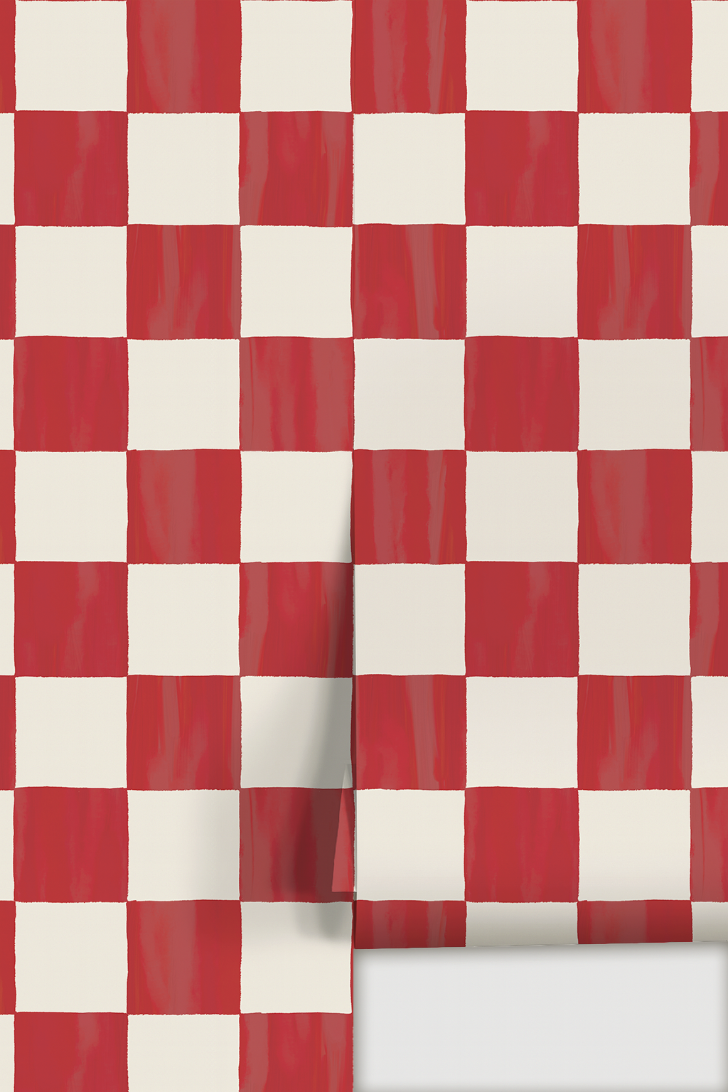 Checkers Wallpaper, red