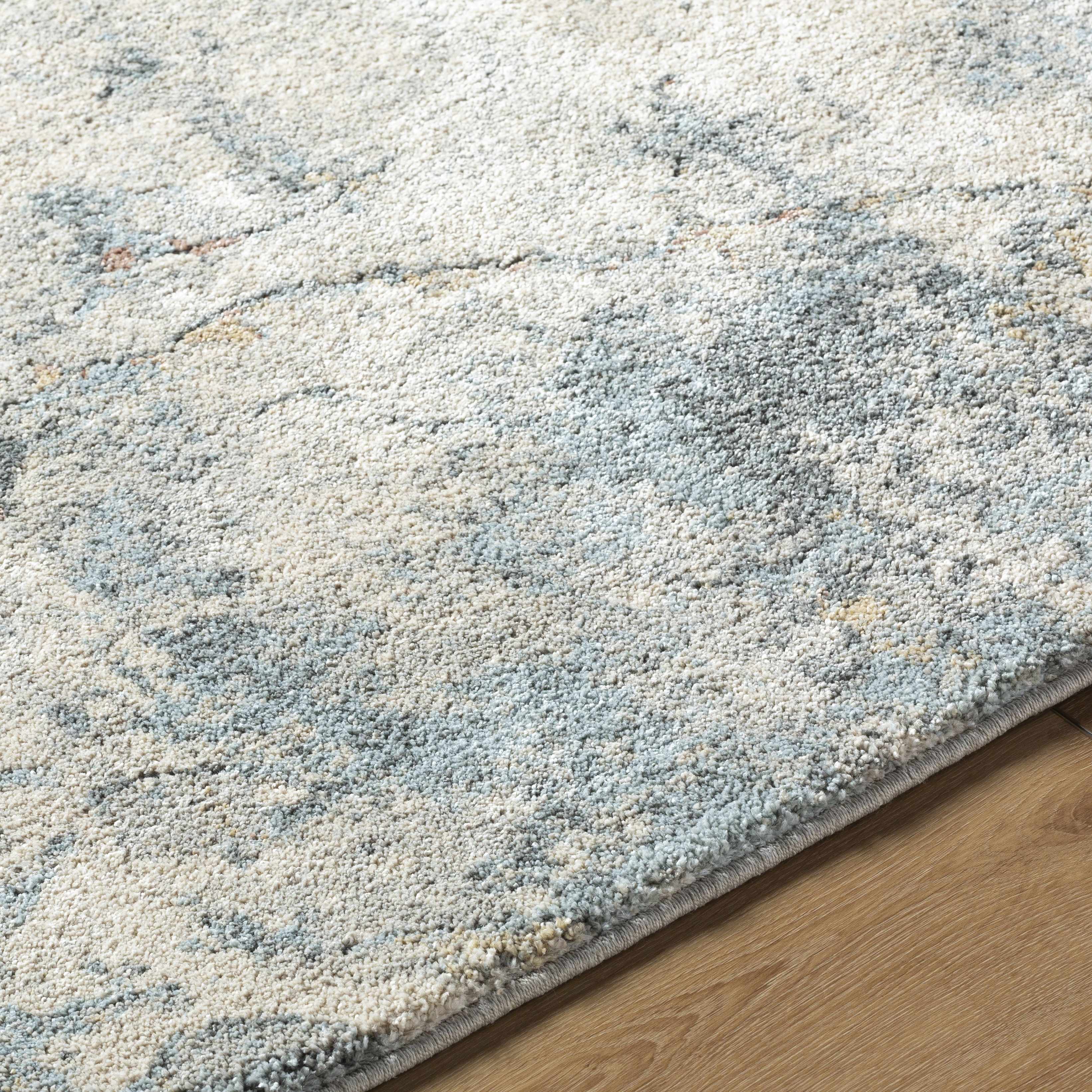 Urowo Blue Thick Luxe Rug